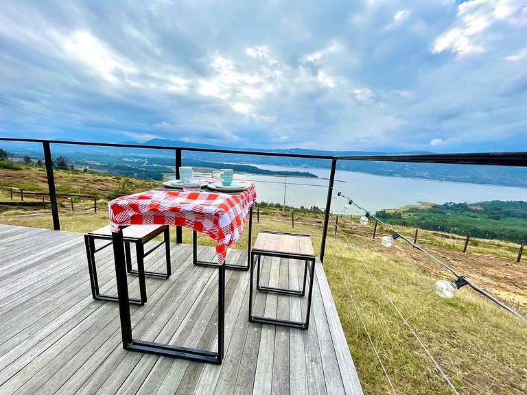 Luxurious Glamping MarQua Spa Guatavita Wifi Kitchen