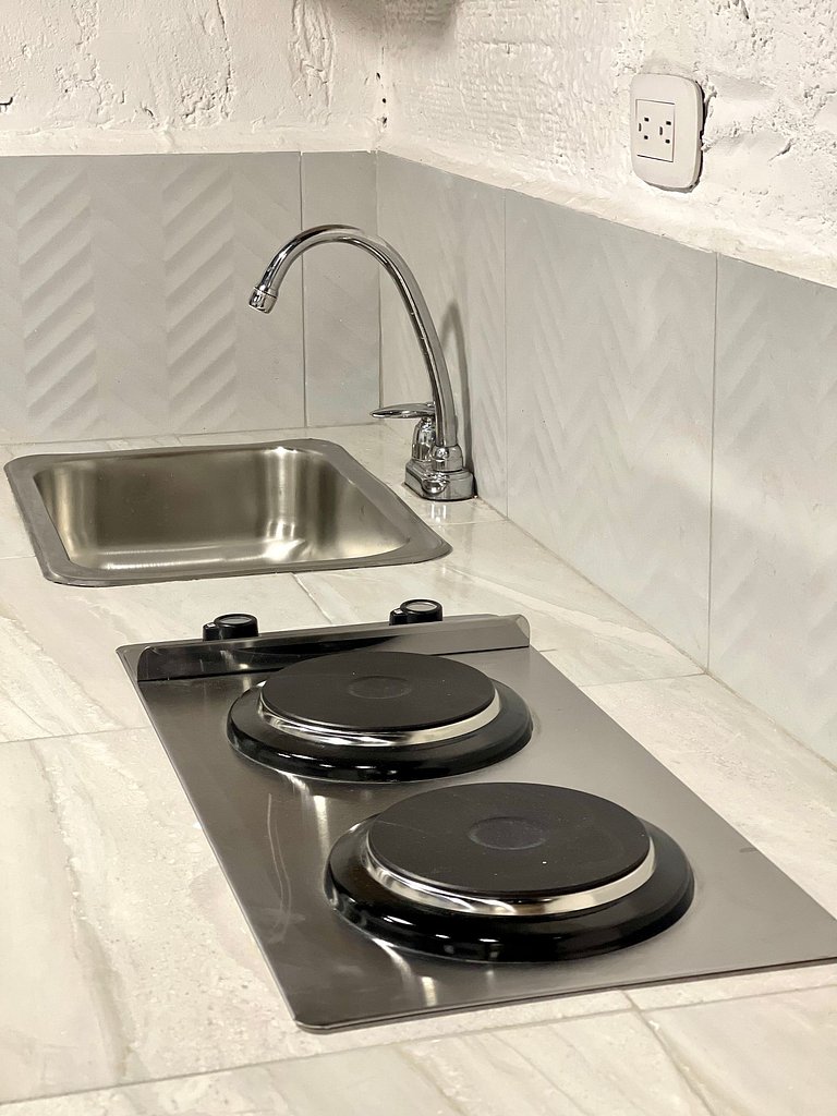 Apartamento privado Hotel Bogotá Smart TV WiFi cocina baño