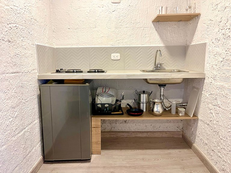 Apartamento privado Hotel Bogotá Smart TV WiFi cocina baño