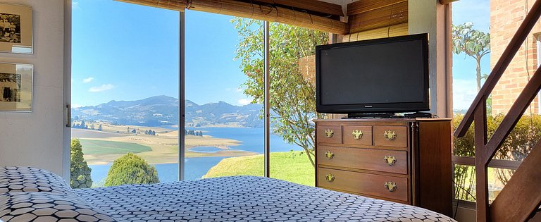 Magical Casa Finca Sisga dam wi-fi, tv, BBQ