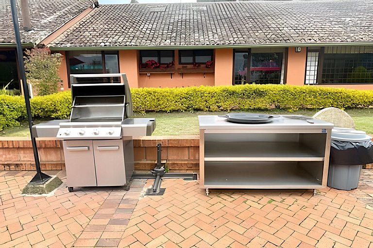 Fantástica Hacienda Represa del Sisga WiFi TV BBQ