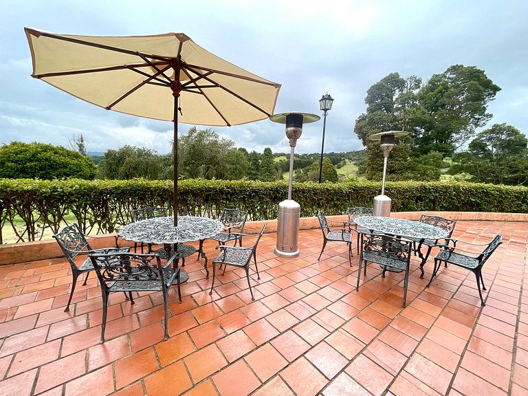 Fantástica Hacienda Represa del Sisga WiFi TV BBQ