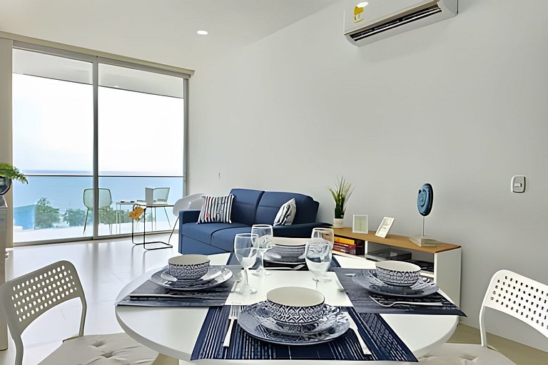 Apartment in Pozos Colorados with sea view