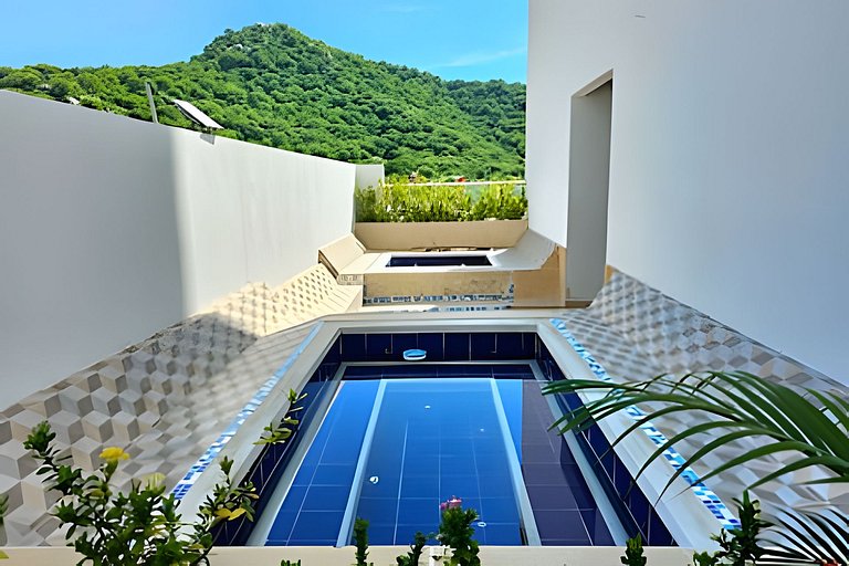 Apartment in Pozos Colorados with sea view