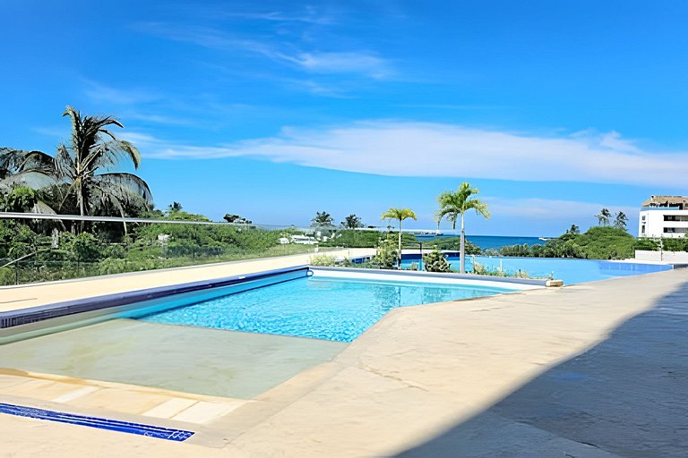 Apartment in Pozos Colorados with sea view