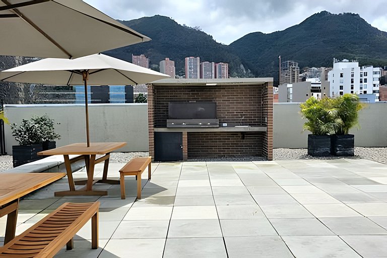 Book today! Your home in Chapinero Alto awaits.