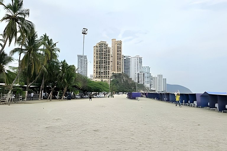 Apartamento playa del Rodadero parqueadero gratis