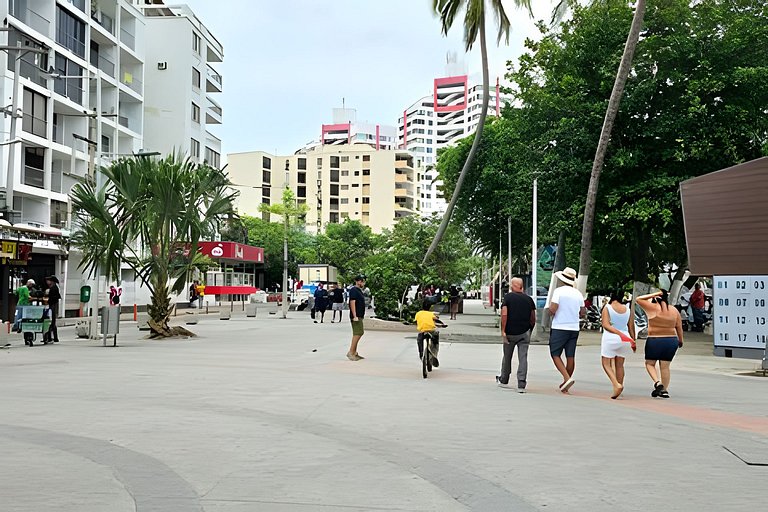 Apartamento playa del Rodadero parqueadero gratis