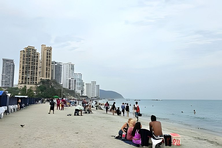 Apartamento playa del Rodadero parqueadero gratis