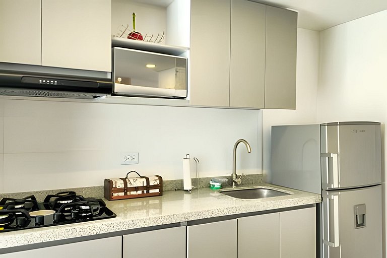 Apartamento ideal: Cantón Norte parqueadero gratis